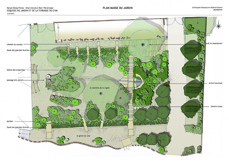 Image - Plan général du jardin